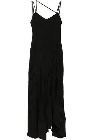 Lanvin Asymmetrisches Kleid mit Falten
