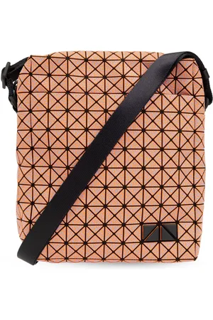 Issey Miyake Umhängetasche mit geometrischen Einsätzen
