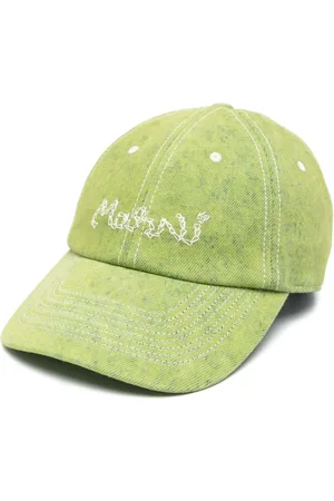 Marni Jeans-Fischerhut mit Logo-Stickerei