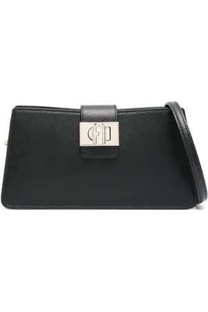 Furla Umhängetasche mit Logo-Schild