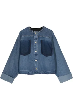 Litkovskaya Einreihige University Jeansjacke