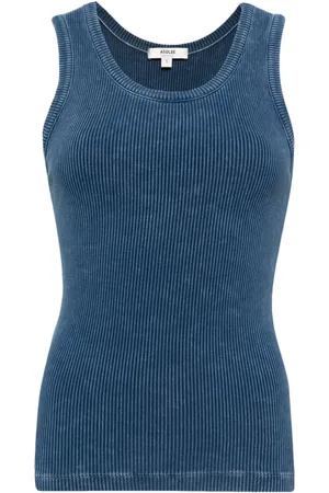 AGOLDE Geripptes Poppy Trägershirt