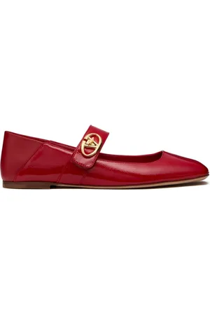 VALENTINO GARAVANI VLogo Locker Mary-Jane Ballerinas