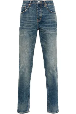 Purple Brand Tief sitzende P001 Skinny-Jeans