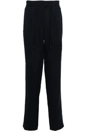 N.PEAL Sorrento Leinenhose mit Kordelzug