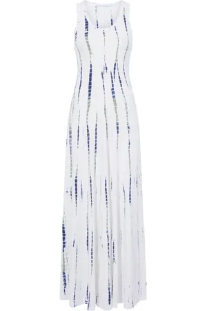 Proenza Schouler Jersey-Maxikleid mit grafischem Print