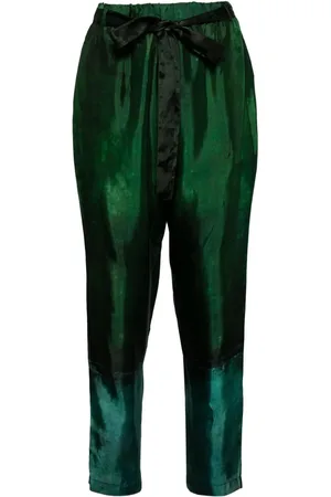MASNADA Tapered-Hose in Colour-Block-Optik