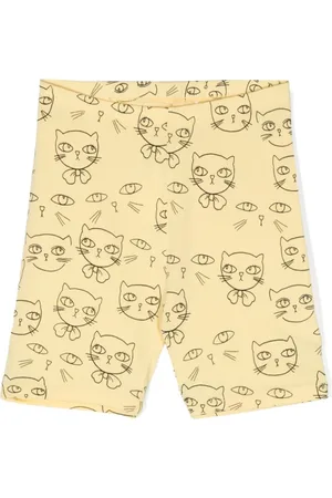 Mini Rodini Cathletes Shorts aus Bio-Baumwolle