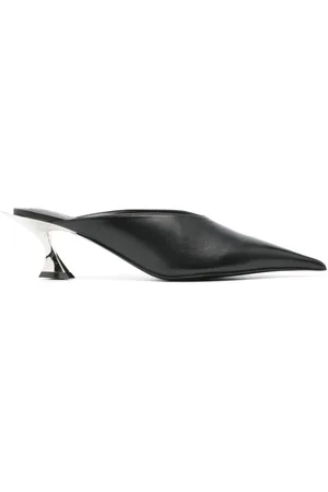 MUGLER Mules aus Leder 55mm