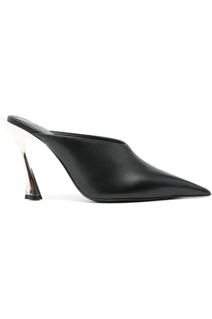 MUGLER Mules aus Leder 95mm