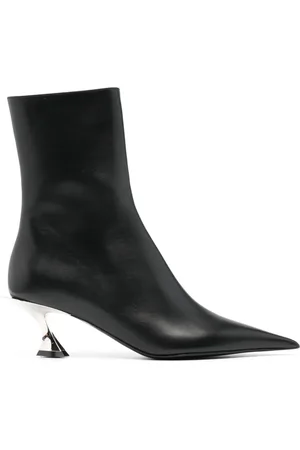 MUGLER Stiefletten aus Leder 55mm