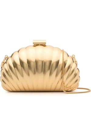 Simkhai Monet Clutch mit Muschelmotiv