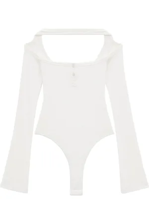 Courrèges Gerippter Body