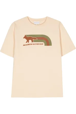 Maison Kitsuné T-Shirt mit Flash Fox-Motiv