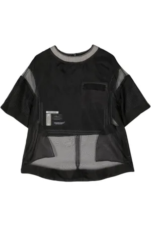 UNDERCOVER T-Shirt mit Tülleinsätzen