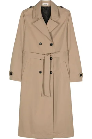 Zadig & Voltaire Langer Mandy Trenchcoat