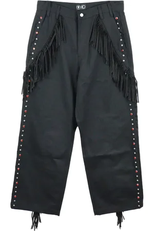 THUG CLUB Castle Cowboy Hose mit Fransen