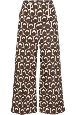 Max Mara Hoch sitzende Bray Palazzohose