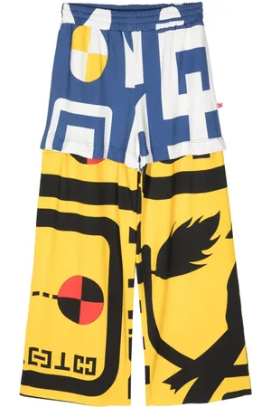 WALTER VAN BEIRENDONCK Dawleetoo Hose mit grafischem Print