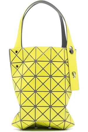 Issey Miyake Handtasche mit geometrischen Einsätzen