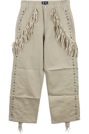 THUG CLUB Castle Cowboy Hose mit Fransen