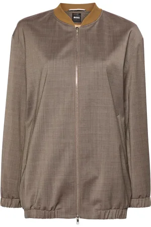 HUGO BOSS Karierte Bomberjacke