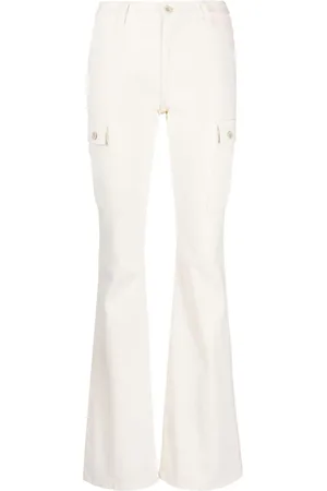 JOHN ELLIOTT Tief sitzende Bootcut-Hose