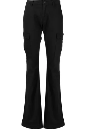 JOHN ELLIOTT Tief sitzende Bootcut-Hose