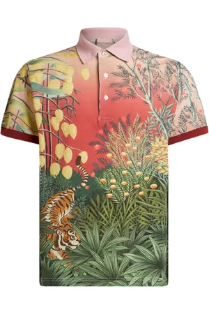 Etro Poloshirt mit grafischem Print