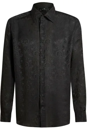 Etro Jacquard-Hemd aus Seide