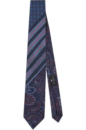 Etro Seidenkrawatte aus Paisley-Jacquard