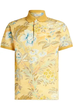 Etro Poloshirt mit Blumen-Print