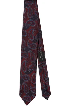 Etro Seidenkrawatte aus Paisley-Jacquard
