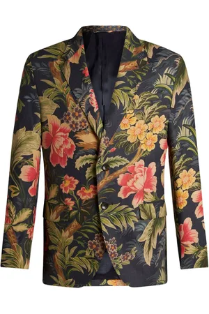 Etro Sakko mit Blumen-Print