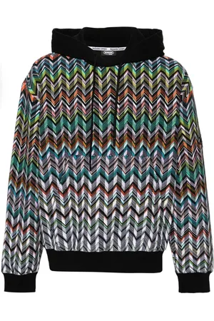 Missoni Hoodie mit Zickzackmuster