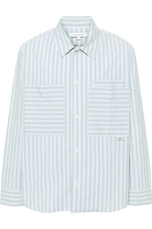 Maison Kitsuné Gestreiftes Hemd