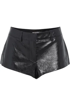 Retrofete Kurze Aven Ledershorts