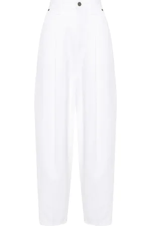 Khaite The Ashford Tapered-Jeans mit hohem Bund