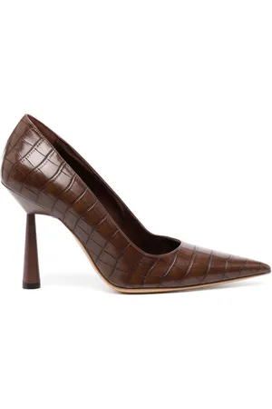 Gia Borghini Balantine Pumps mit Kroko-Effekt 100mm