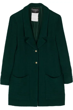 CHANEL 2000s Jacke mit CC-Knöpfen