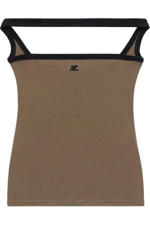 Courrèges Hyperbole Contrast Top