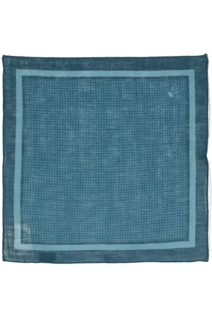 corneliani Einstecktuch mit grafischem Print
