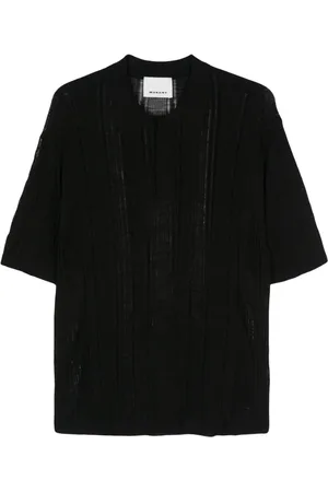 Isabel Marant Dickens Poloshirt mit Lochstrickmuster