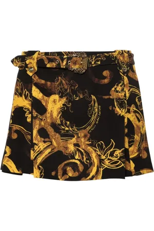 VERSACE Minirock mit "Watercolour Couture"-Print
