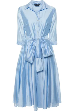 DRHOPE Ausgestelltes Hemdkleid