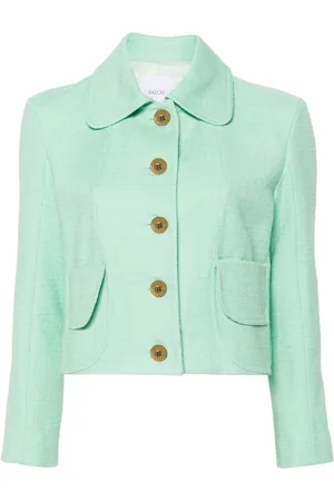 Patou Cropped-Jacke aus Tweed