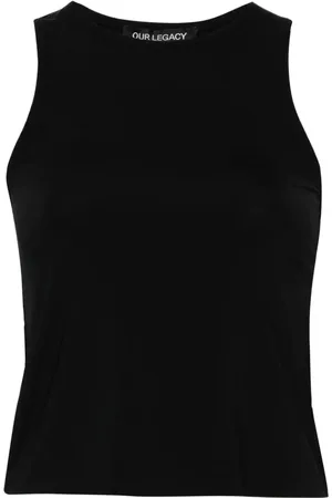 OUR LEGACY Wave Cropped-Tanktop
