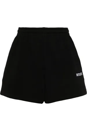 ROTATE Joggingshorts mit Logo-Stickerei