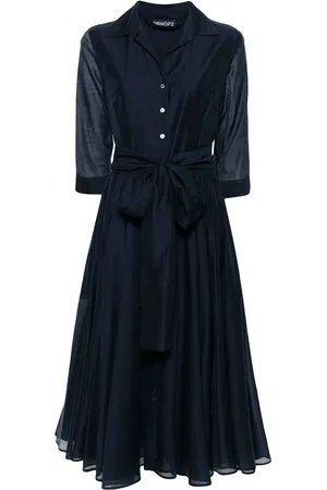 DRHOPE Ausgestelltes Hemdkleid