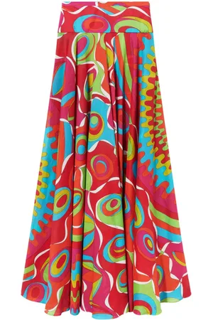 Puccini Maxirock mit Print